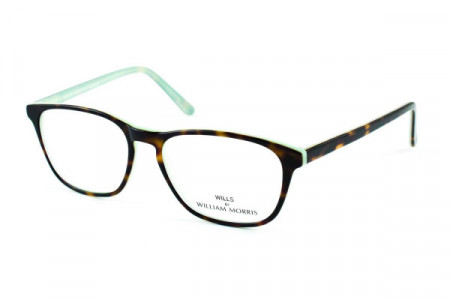 William Morris YOU75 Eyeglasses, Havana/Green (C4)