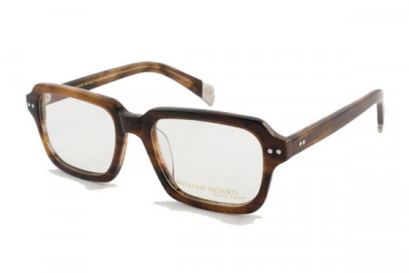 William Morris BL007 Eyeglasses, Soft Brown Horn (C2) - Ar Coat