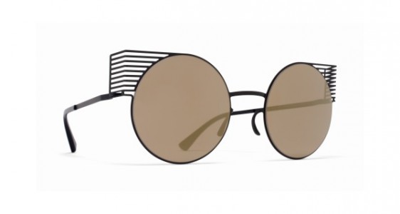 Mykita STUDIO1.1 Sunglasses, S3 BLACK - LENS: BRILLIANT GREY SOLID