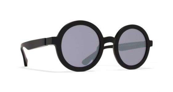 Mykita STUDIO3.1 Sunglasses, MATT BLACK - LENS: MATTE BLUE