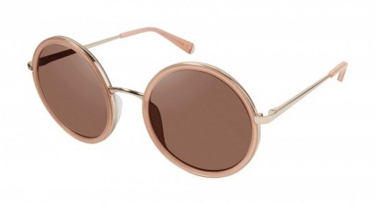 Kate Young K530 Sunglasses, Blush/Gold (BLS)