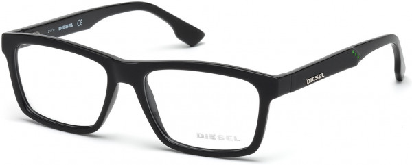 Diesel DL5062 Eyeglasses, 005 - Black/other