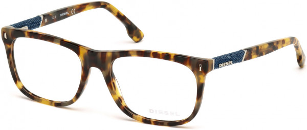 Diesel DL5157 Eyeglasses, 053 - Blonde Havana