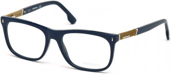 Diesel DL5157 Eyeglasses, 090 - Shiny Blue