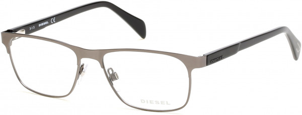 Diesel DL5171 Eyeglasses, 009 - Matte Gunmetal