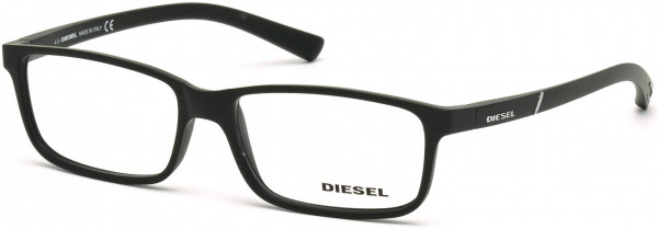 Diesel DL5179 Eyeglasses, 002 - Matte Black