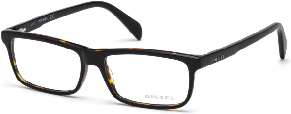 Diesel DL5203 Eyeglasses, 001 - Shiny Black