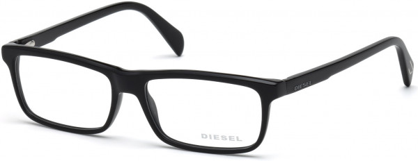 Diesel DL5203 Eyeglasses, 002 - Matte Black
