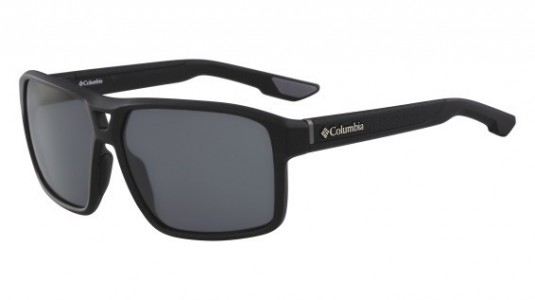 Columbia C502S BLACK RIDGE Sunglasses, (002) MATTE BLACK/SMOKE