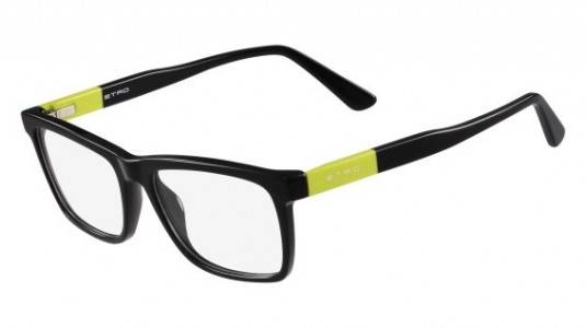 Etro ET2627 Eyeglasses, (010) BLACK/ACID GREEN