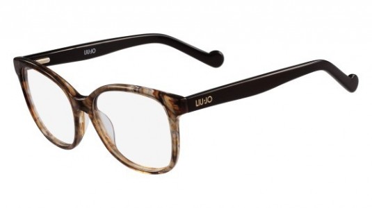 Liu Jo LJ2652 Eyeglasses, (265) STRIPED BROWN