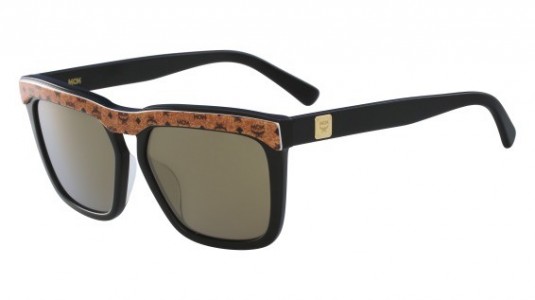 MCM MCM641S Sunglasses, (262) COGNAC VISETOS/BLACK