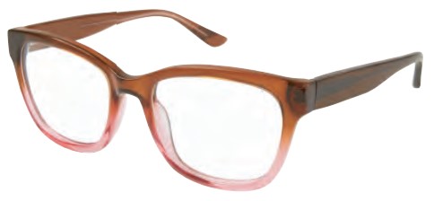 gx by Gwen Stefani GX806 Eyeglasses, Brown/Pink (BRN) 