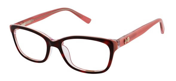Ted Baker B953 Eyeglasses, Havana/Blush (HAV)