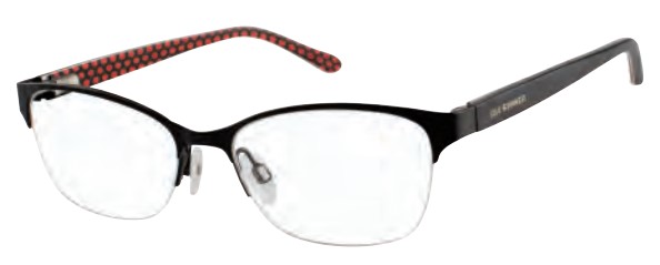 Lulu Guinness L780 Eyeglasses, Black (BLK)