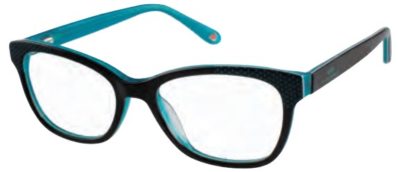 Lulu Guinness LK009 Eyeglasses, Black (BLK)