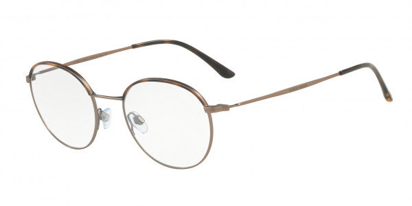 Giorgio Armani AR5070J Eyeglasses, 3006 BROWN HAVANA/MATTE BRONZE (BROWN)