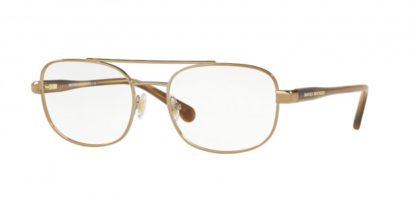 Brooks Brothers BB1050 Eyeglasses, 1677 SAND/LT. BROWN HORN (LIGHT BROWN)