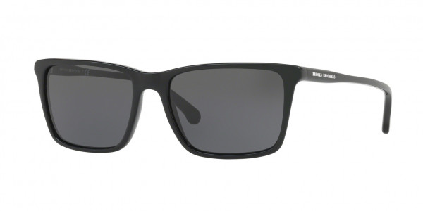 Brooks Brothers BB5034S Sunglasses, 600087 BLACK (BLACK)