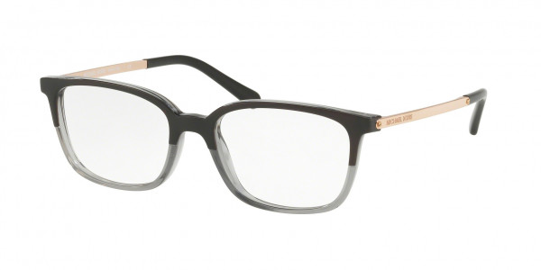 Michael Kors MK4047 BLY Eyeglasses, 3280 BLACK/TRANSPARENT GREY (GREY)