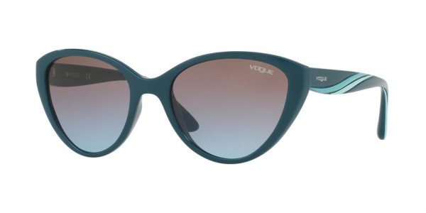 Vogue VO5105S Sunglasses, 246348 PETROLEUM GREEN (GREEN)