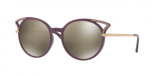 Vogue VO5136S Sunglasses, 25395A VIOLET (VIOLET)