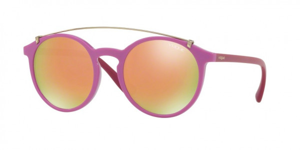 Vogue VO5161S Sunglasses, 25955R CYCLAMEN (PURPLE/REDDISH)