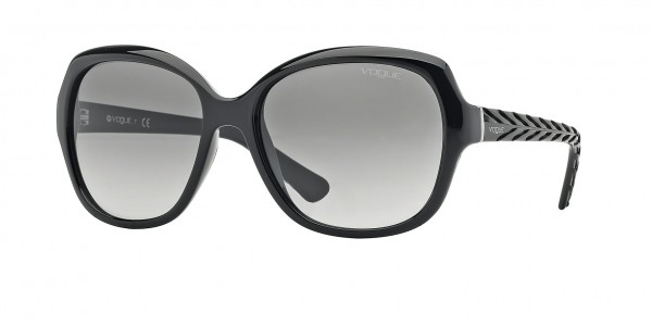 Vogue VO2871S Sunglasses, W44/11 BLACK GREY GRADIENT (BLACK)