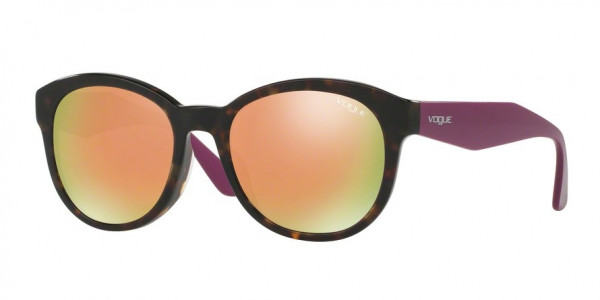 Vogue VO2992SF Sunglasses, W6565R DARK HAVANA (HAVANA)