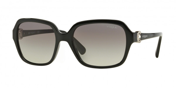 Vogue VO2994SB Sunglasses, W44/11 BLACK (BLACK)