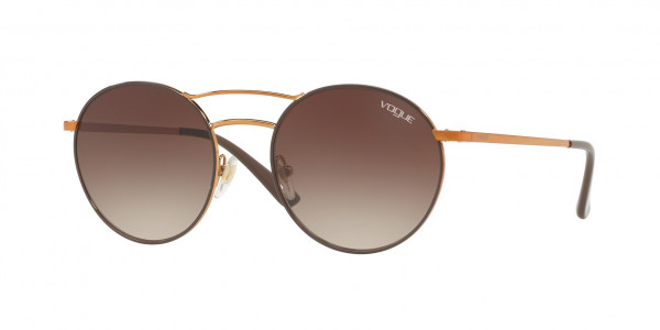 Vogue VO4061S Sunglasses, 502113 COPPER/BROWN (BROWN)