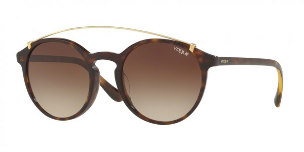 Vogue VO5161SF Sunglasses, W65613 DARK HAVANA (HAVANA)