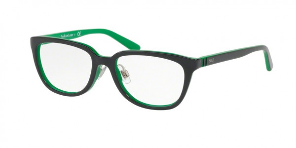 Ralph Lauren Children PP8528 Eyeglasses, 1637 BLACK GREEN (BLACK)
