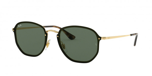 Ray-Ban RB3579N BLAZE HEXAGONAL Sunglasses, 001/71 ARISTA (GOLD)