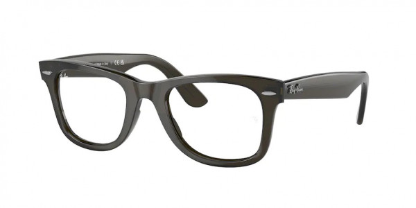 Ray-Ban Optical RX4340V WAYFARER EASE Eyeglasses, 8224 WAYFARER EASE TRANSPARENT OLIV (GREEN)