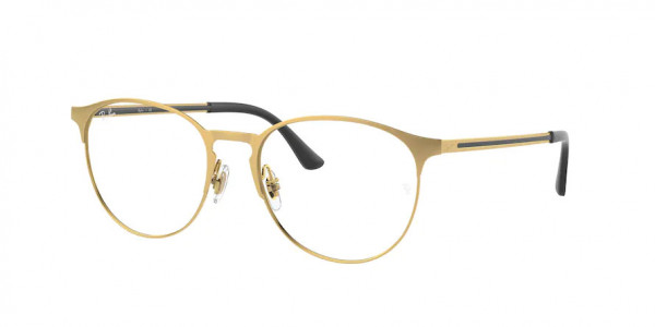 Ray-Ban Optical RX6375 Eyeglasses, 3133 MATTE ARISTA ON ARISTA (GOLD)