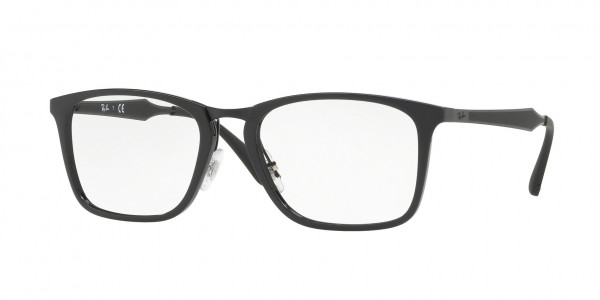 Ray-Ban Optical RX7131 Eyeglasses, 2000 BLACK (BLACK)