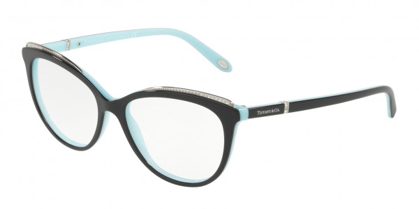 Tiffany & Co. TF2147B Eyeglasses, 8055 BLACK ON TIFFANY BLUE (BLACK)