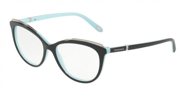 Tiffany & Co. TF2147BF Eyeglasses, 8055 BLACK/BLUE (BLACK)