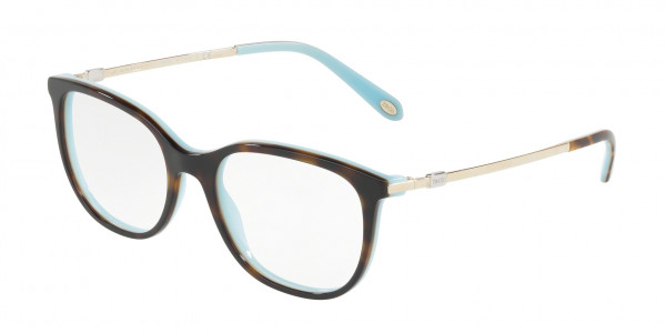 Tiffany & Co. TF2149F Eyeglasses, 8134 HAVANA/BLUE (HAVANA)