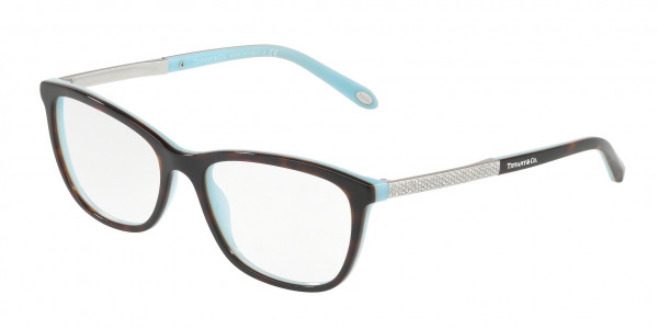 Tiffany & Co. TF2150B Eyeglasses, 8134 HAVANA ON TIFFANY BLUE (HAVANA)
