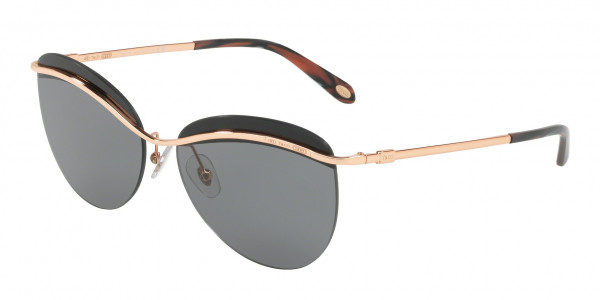 Tiffany & Co. TF3057 Sunglasses, 610587 RUBEDO (GOLD)