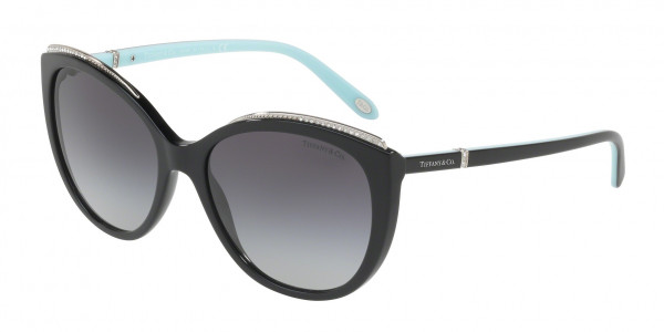 Tiffany & Co. TF4134B Sunglasses, 80013C BLACK (BLACK)