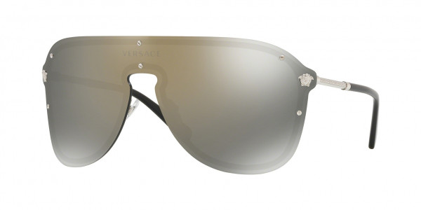 Versace VE2180 Sunglasses, 10005A SILVER (SILVER)
