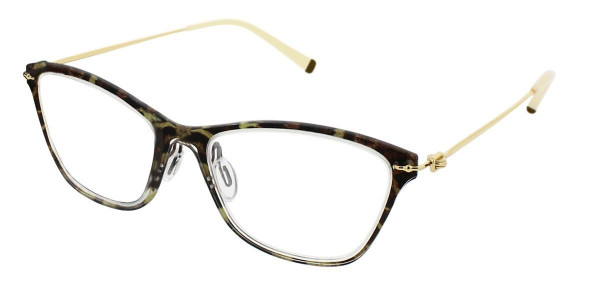 Aspire ELEGANT Eyeglasses, Brown Leopard