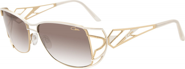 Cazal Cazal 9069 Sunglasses, 002 Ivory-Gold/Rose Gradient Lenses