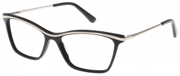 Exces Exces 3138 Eyeglasses, BLACK-SILVER (101)