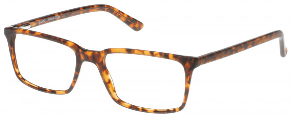 Exces Exces Slim Fit 2 Eyeglasses, BROWN TORTOISE (204)