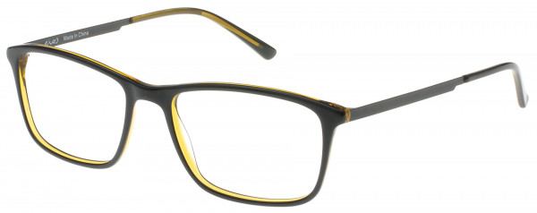Exces Exces Slim Fit 3 Eyeglasses, BLACK-COGNAC (102)