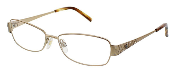 Jessica McClintock JMC 4030 Eyeglasses, Gold